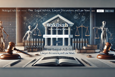 WakilSahab.in: Your Leading Legal Platform for Free Legal Advice, Lawyer Discussions, and Law News