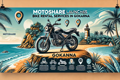 Motoshare Launches Bike Rental Services in Gokarna