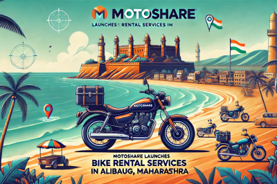 Moto share Launches Bike Rental Services in Alibaug, Maharashtra