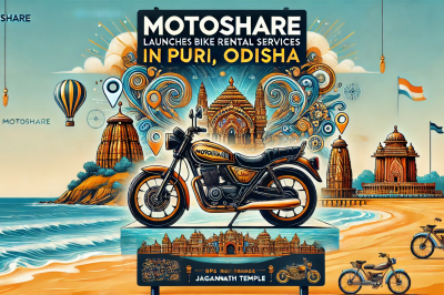 MotoShare Launches Bike Rental Services in Puri, Odisha