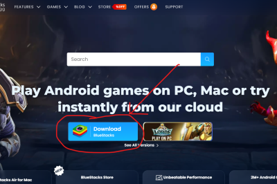 Step-By-Step guide to download and run the BlueStacks emulator and install apps from the Google Play Store and APK file